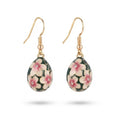 Earring Enamel Hana - Green