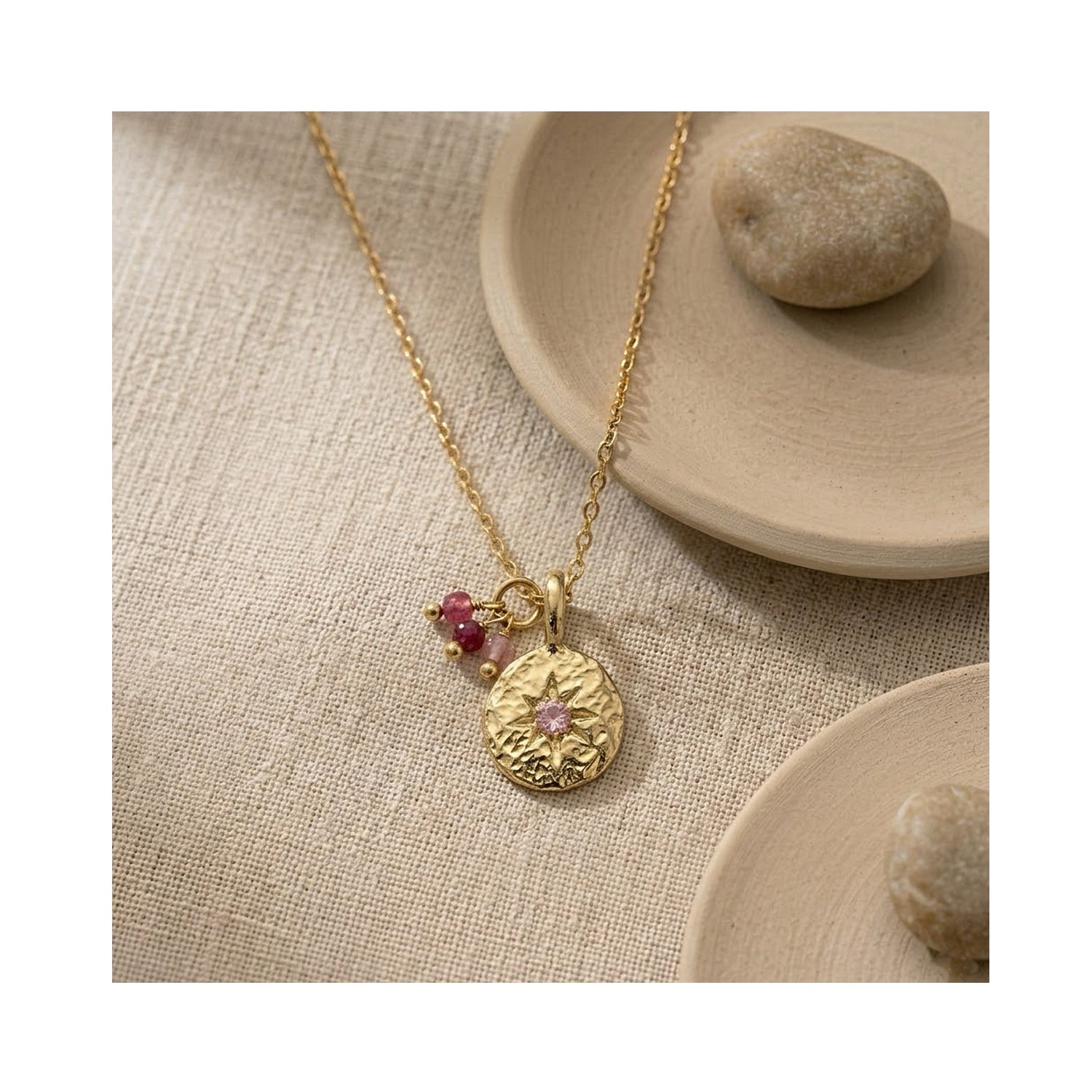 Necklace October Birthstone - Inner Compass Tourmaline