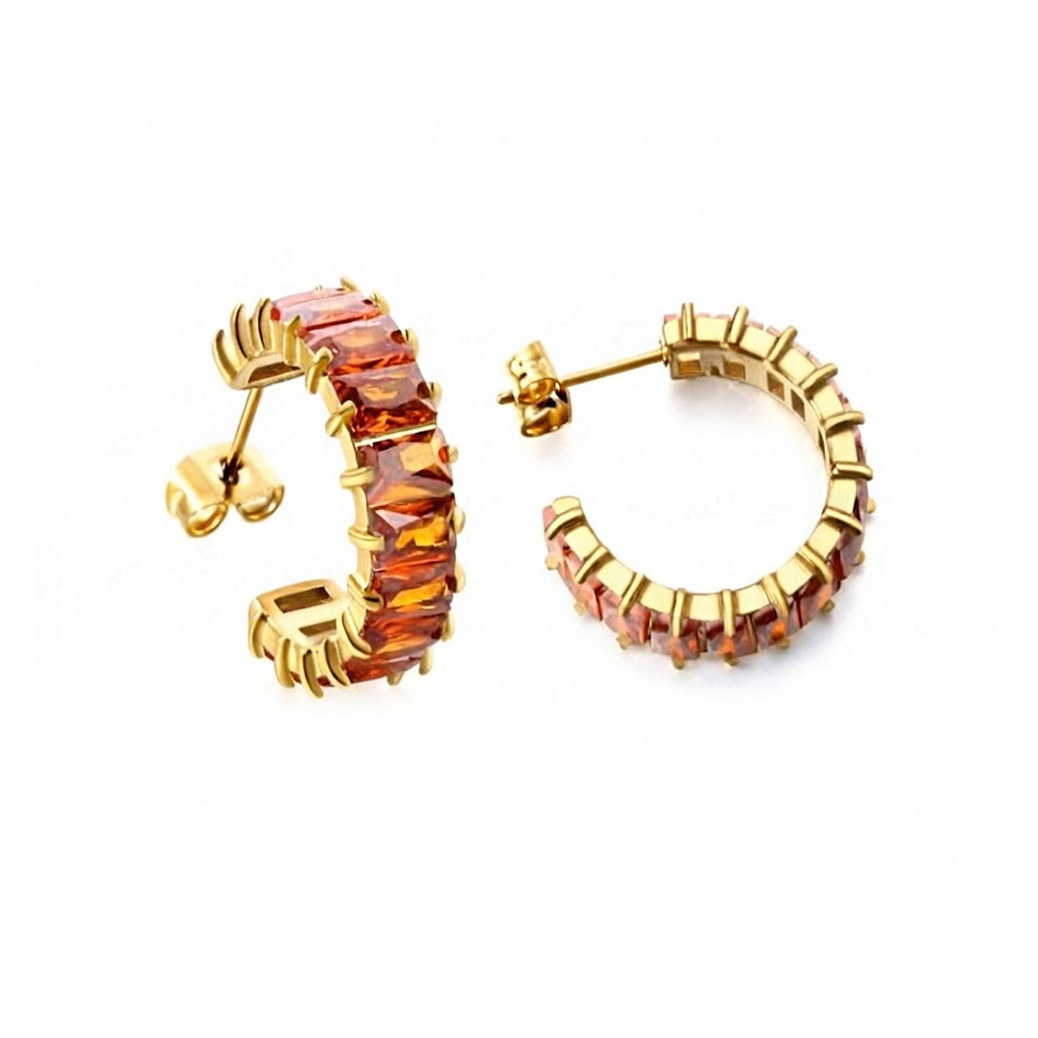 Earring Hoop Gold - Thea