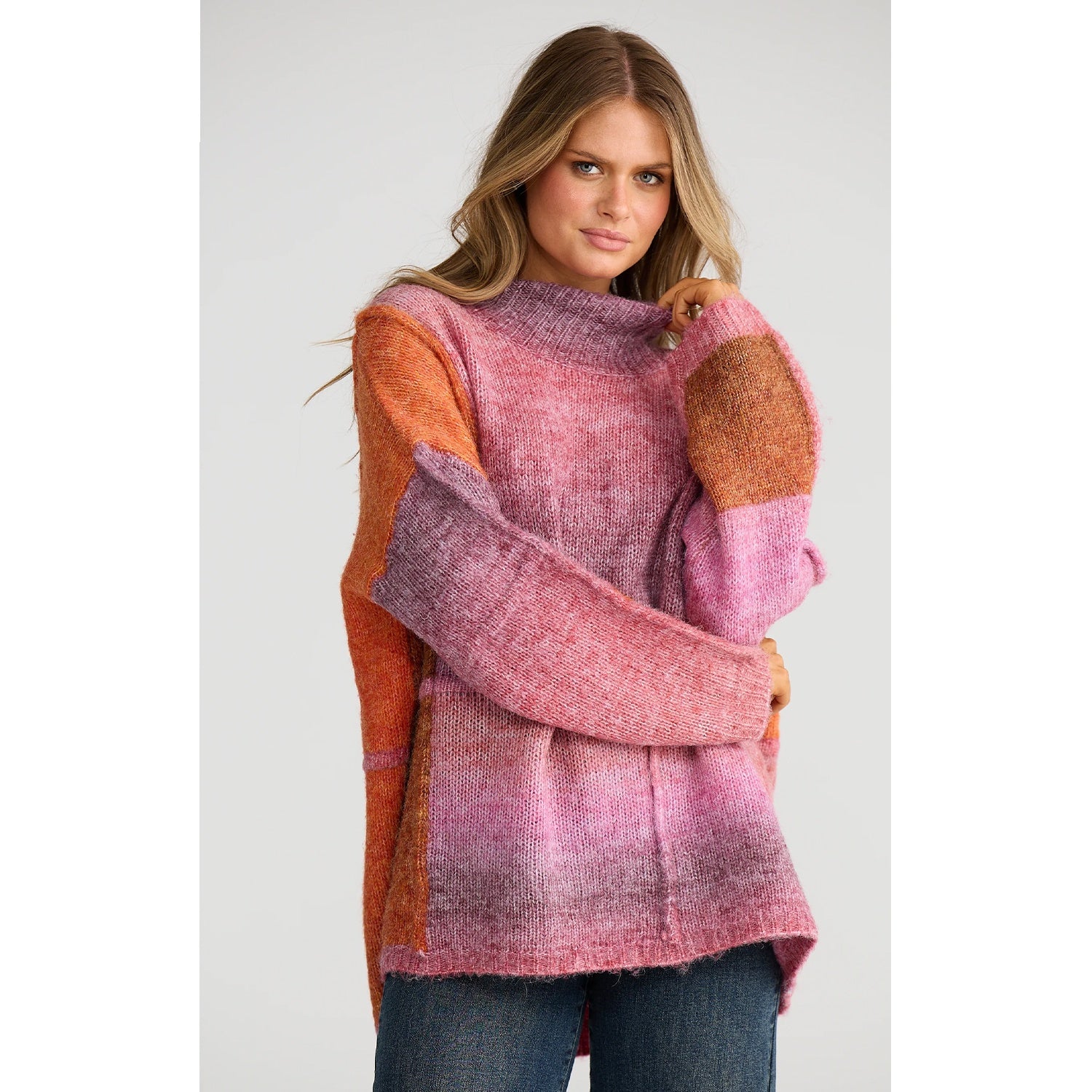 Knit Eclipse - Pink Orange