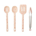 Kitchen Tool Set Gem 4pc Silicone 30cm Nude