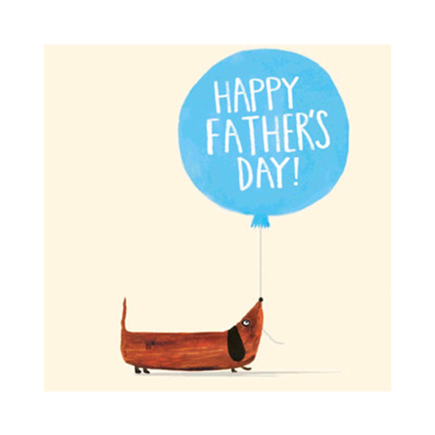 Card Fathers Day - Sausage Dog