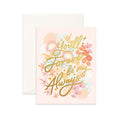 Card Forever Always Flora