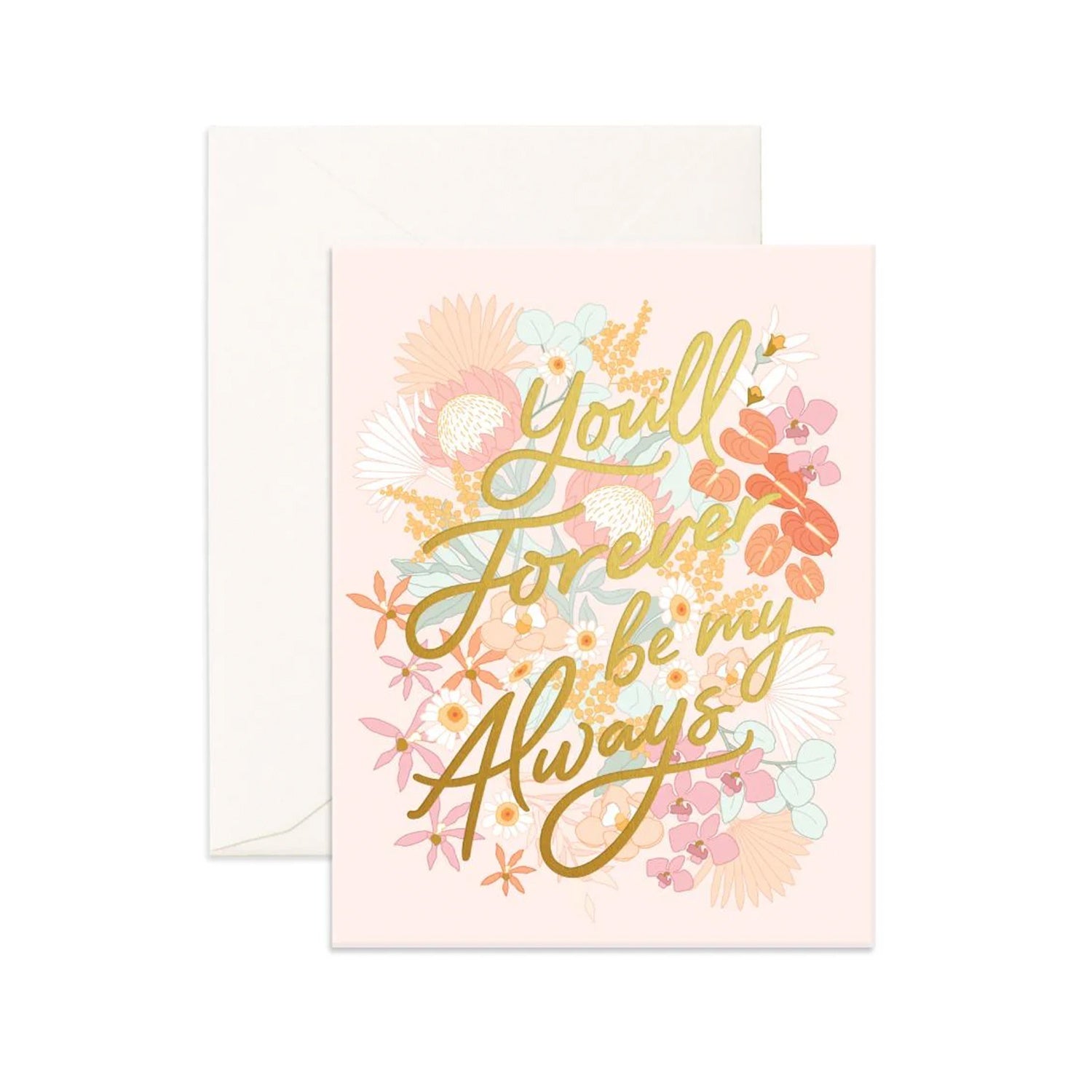 Card Forever Always Flora