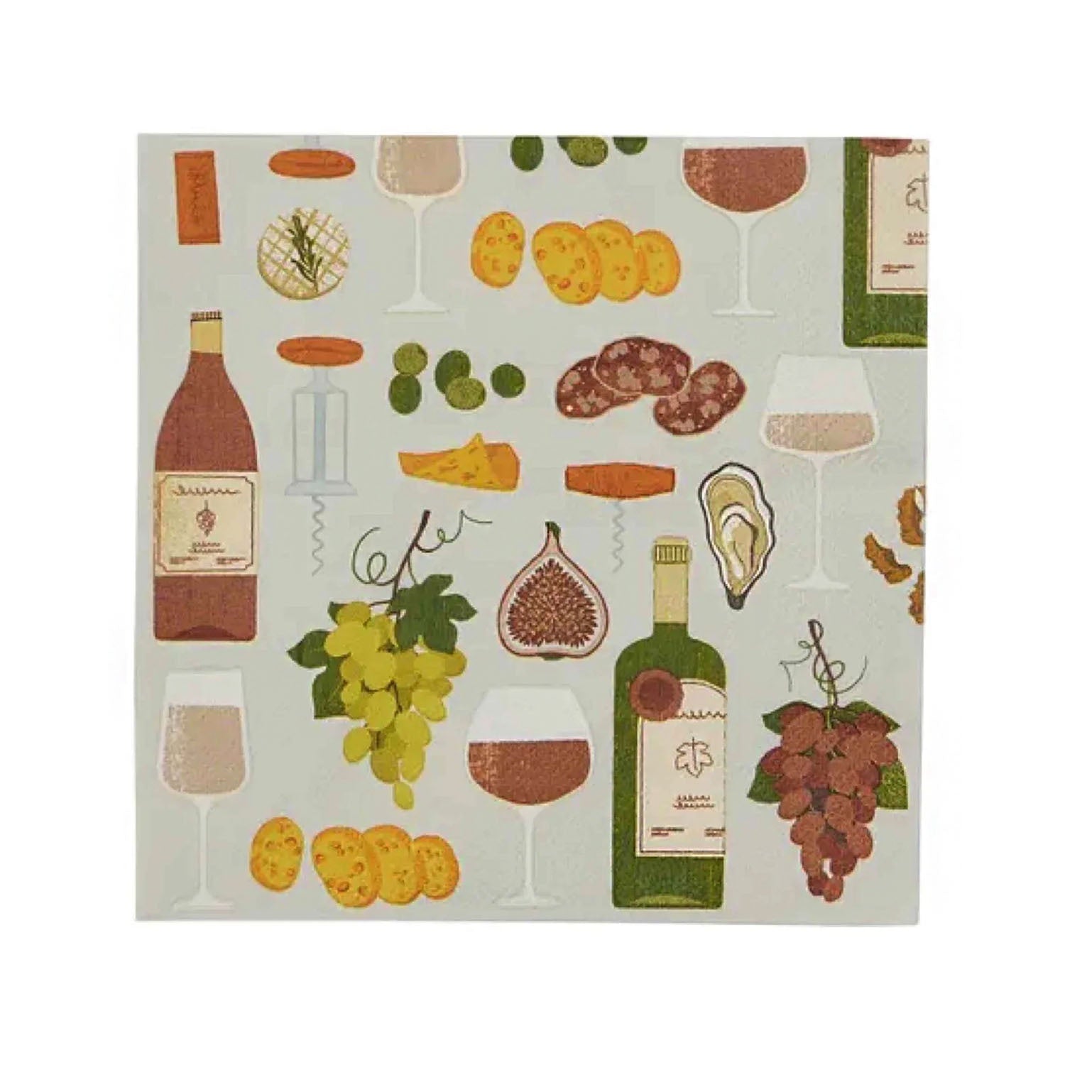 Napkin - L'heure du Vin 20pk
