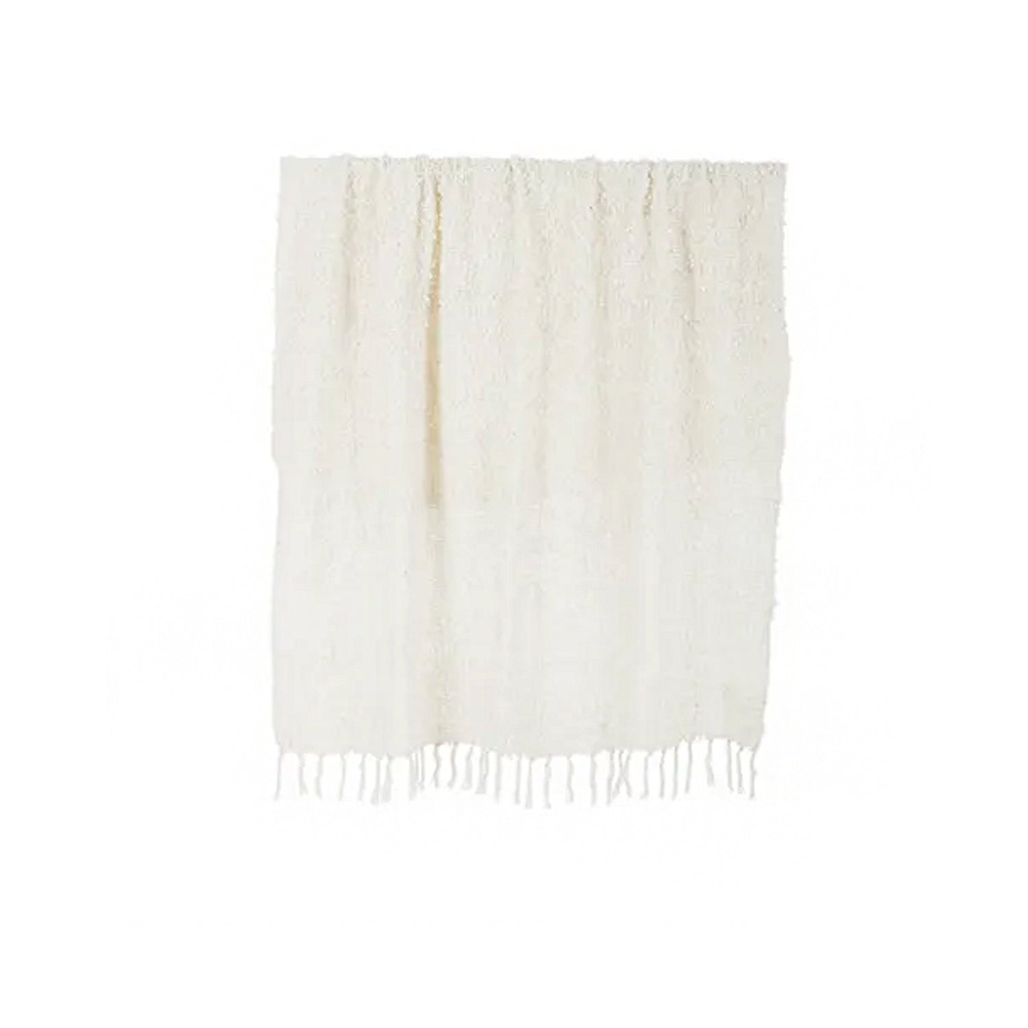 Throw Burbuja Cot Blend - Ivory (125x150cm)