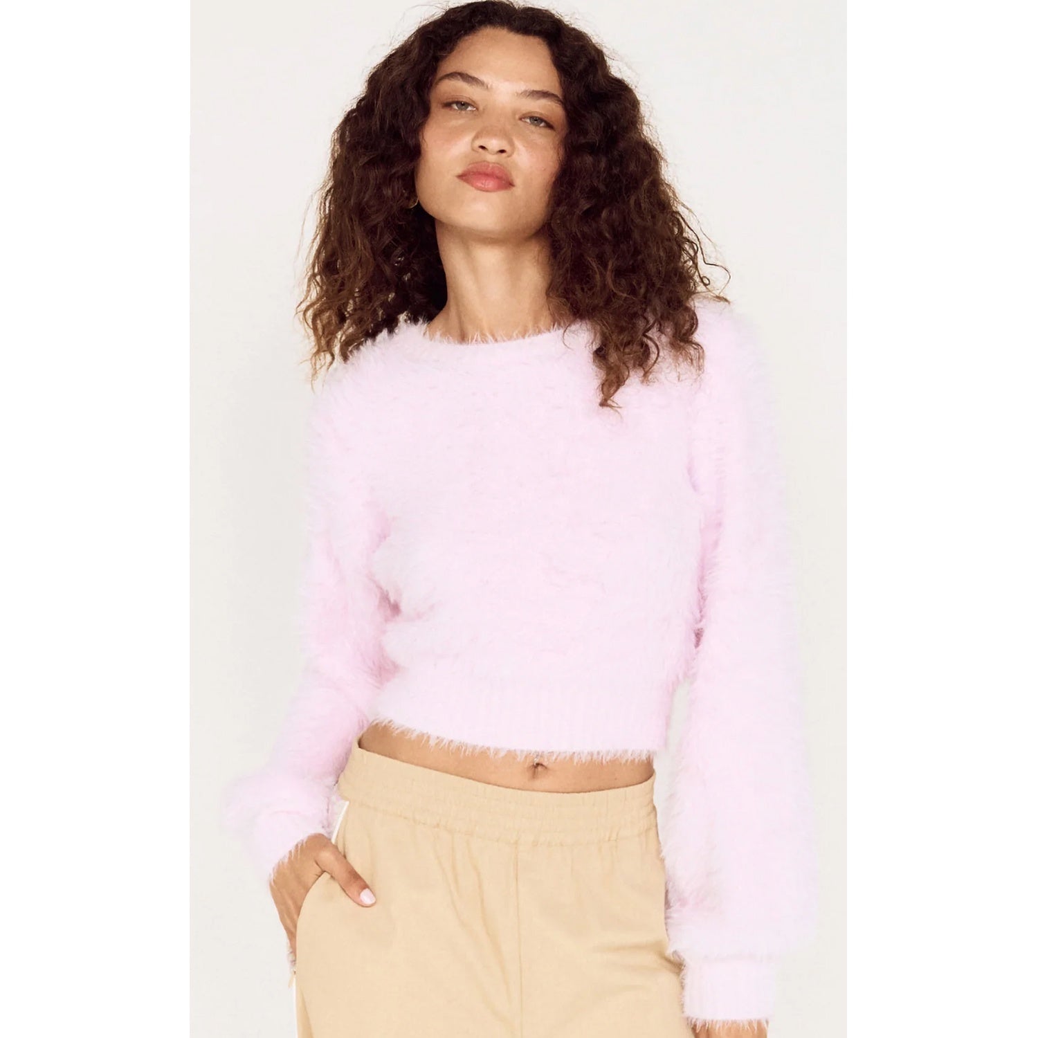Knit Tahlia Fluffy - Lilac