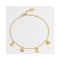Bracelet Evil Eye Moon & Stars - Gold Plated
