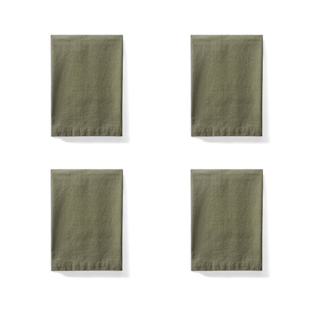 Napkins Set 4 Sorrento Liveable Linen - Green