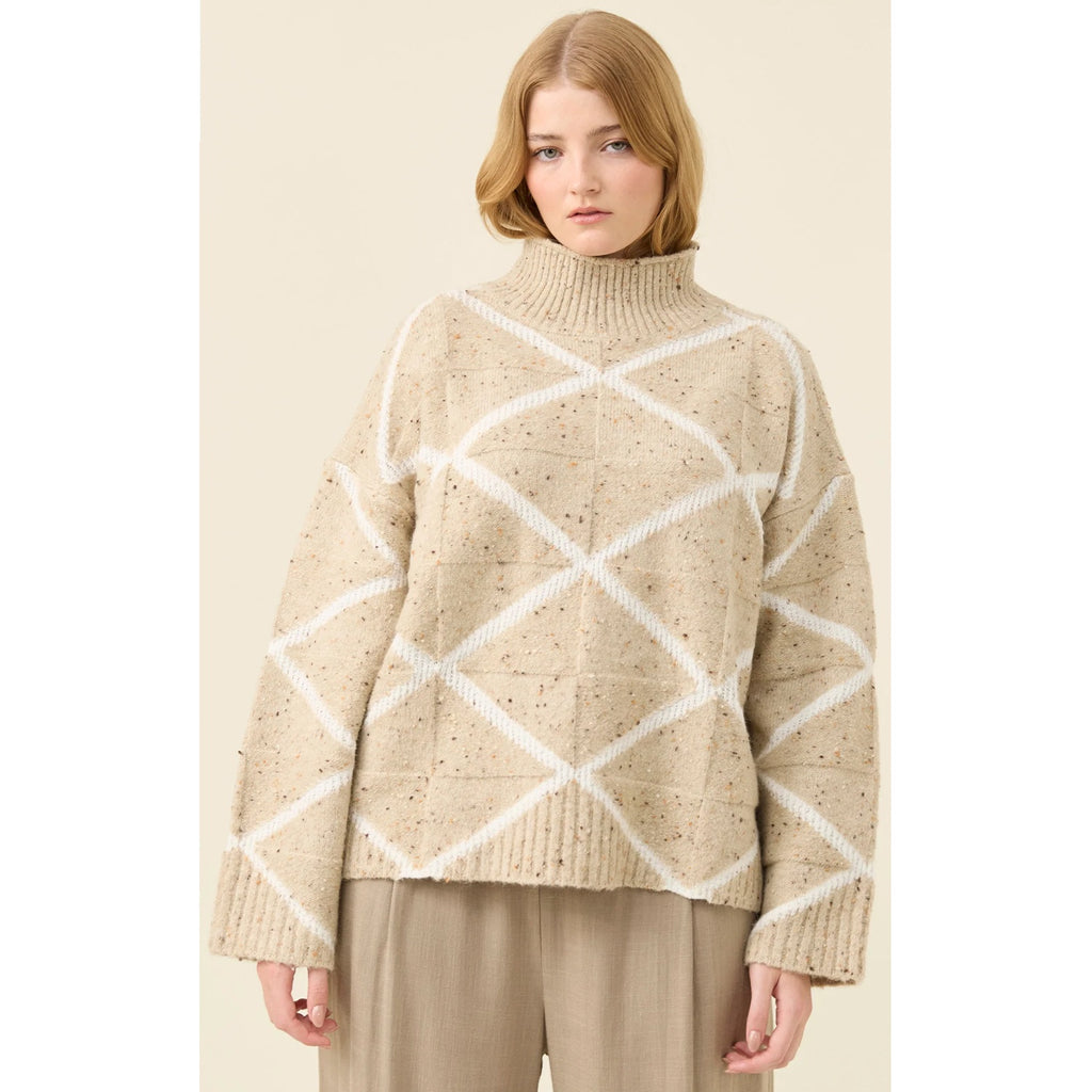 Jumper Mckenna Diamond - Stone