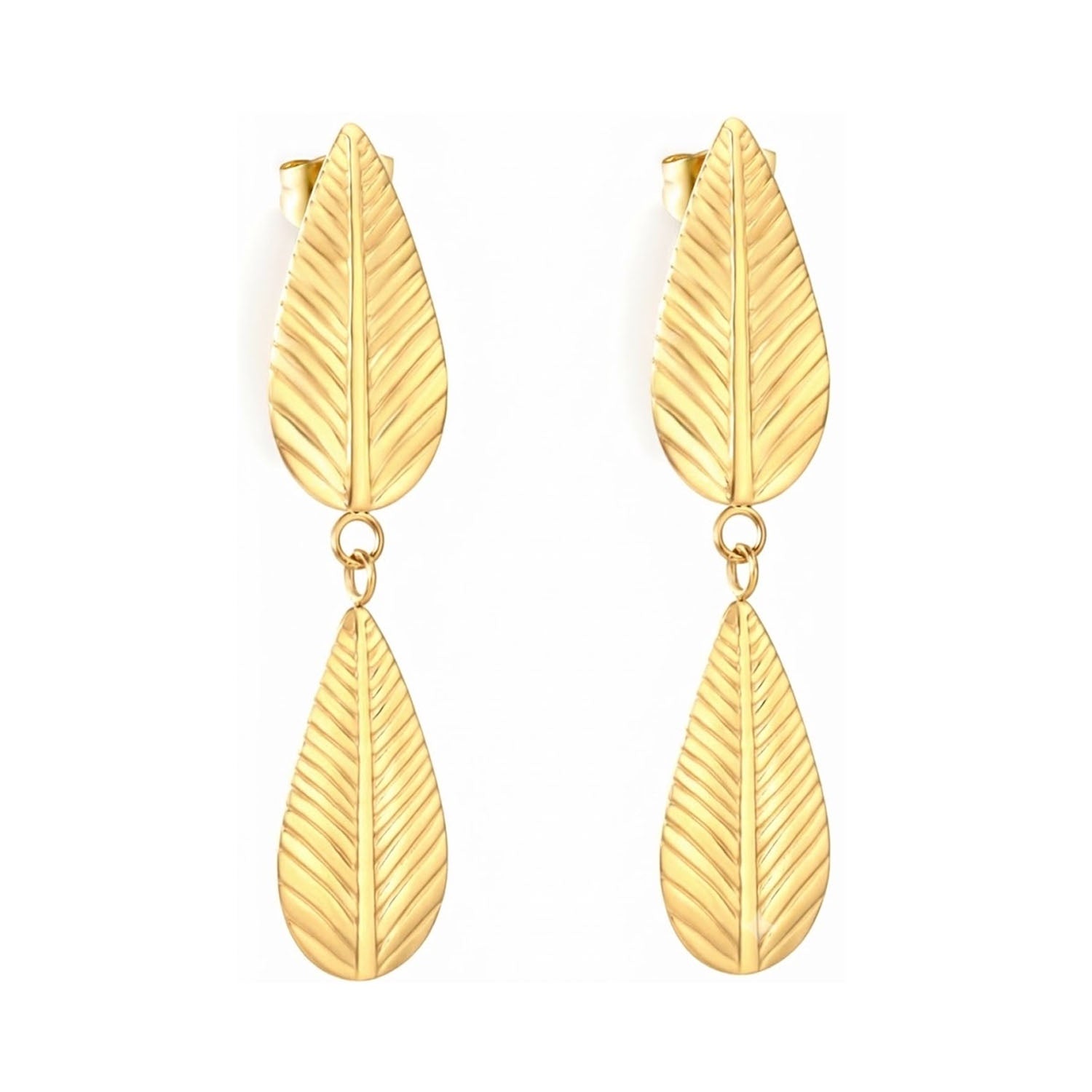 Earring Drop Gold - Lumi