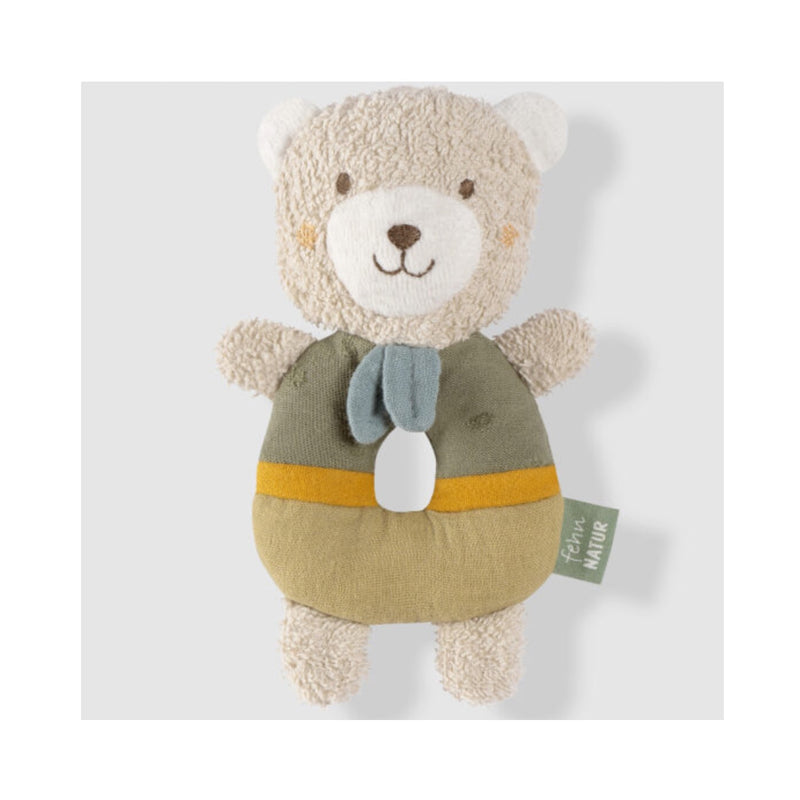 Ring Rattle Soft Bear