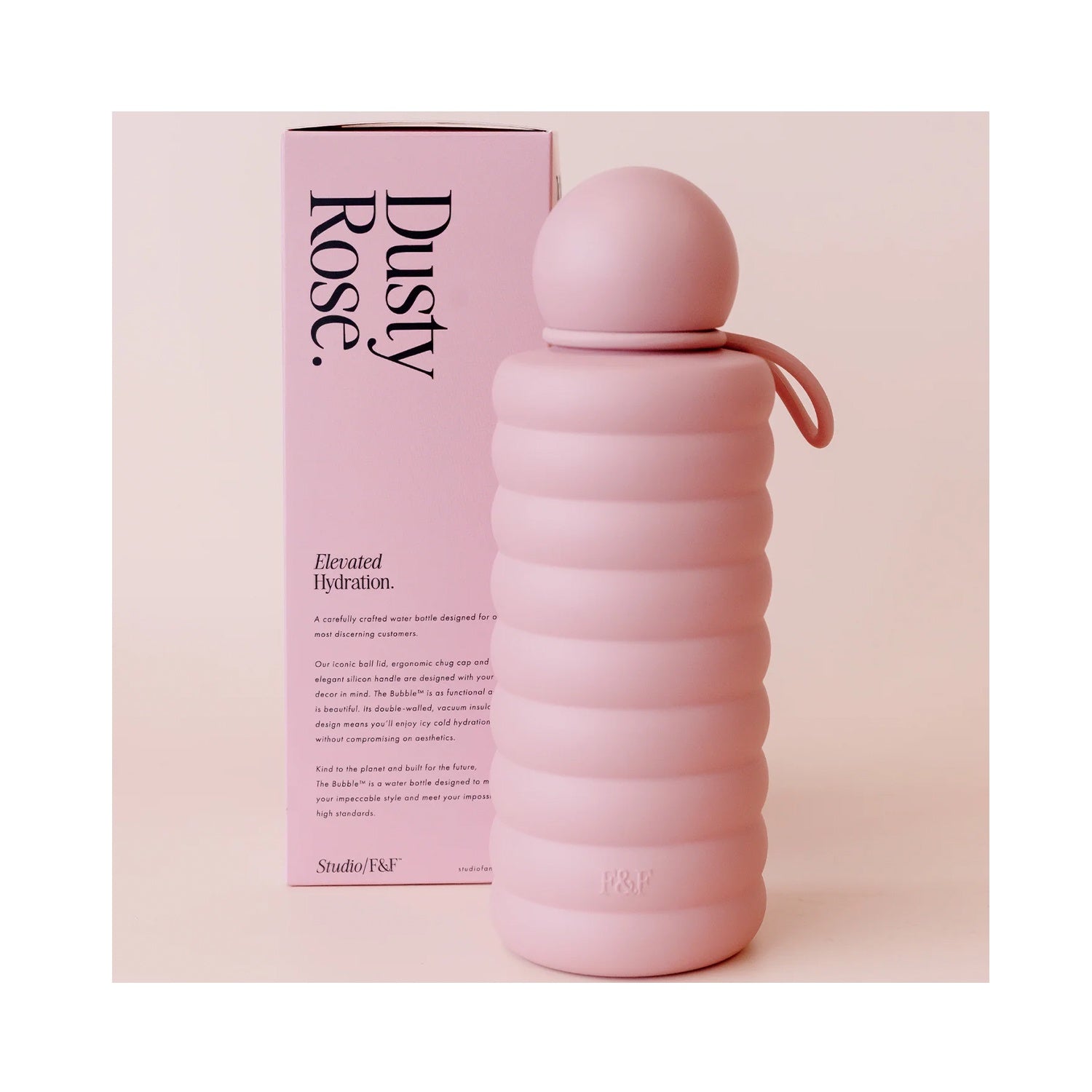 Water Bottle Bubble - Dusty Rose