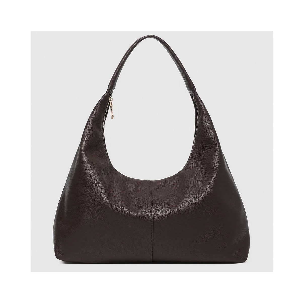 Shoulder Bag Valentina Slouch - Chocolate