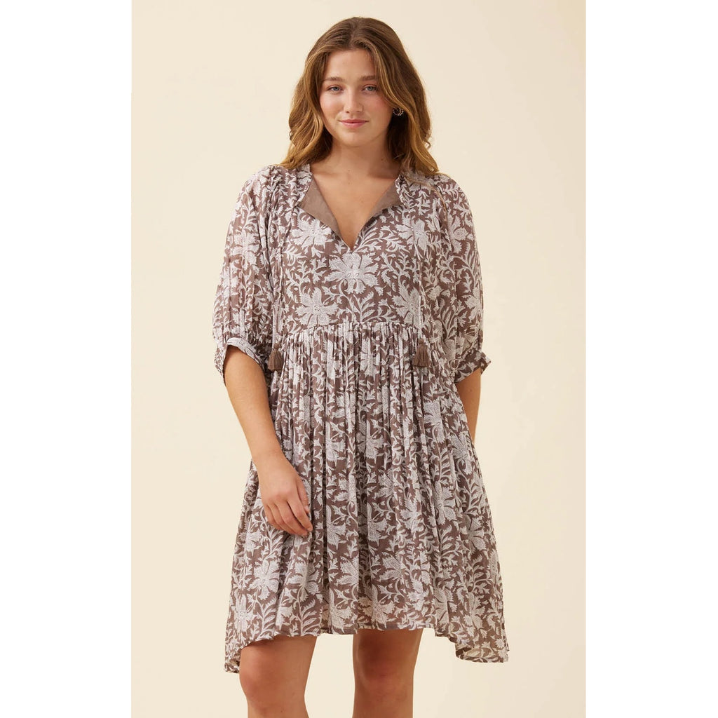 Dress Wilma - Taupe