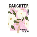 Card Belle Daughter Poppies