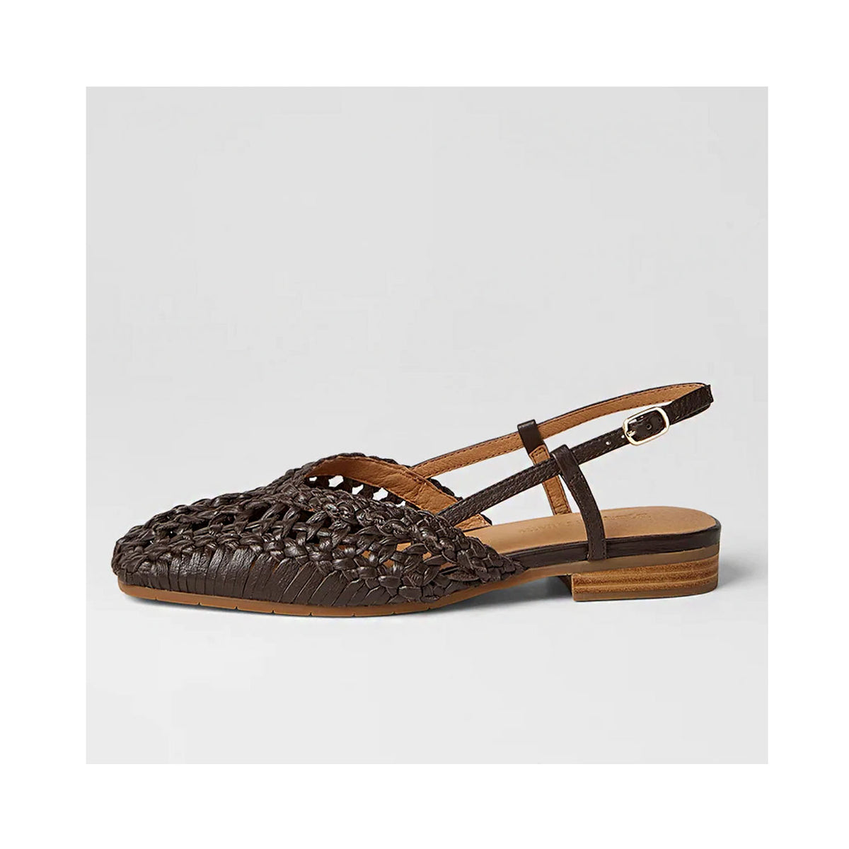 Shoes Slingback Pranse  - Choc