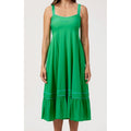 Dress Midi Positano Contrast - Green