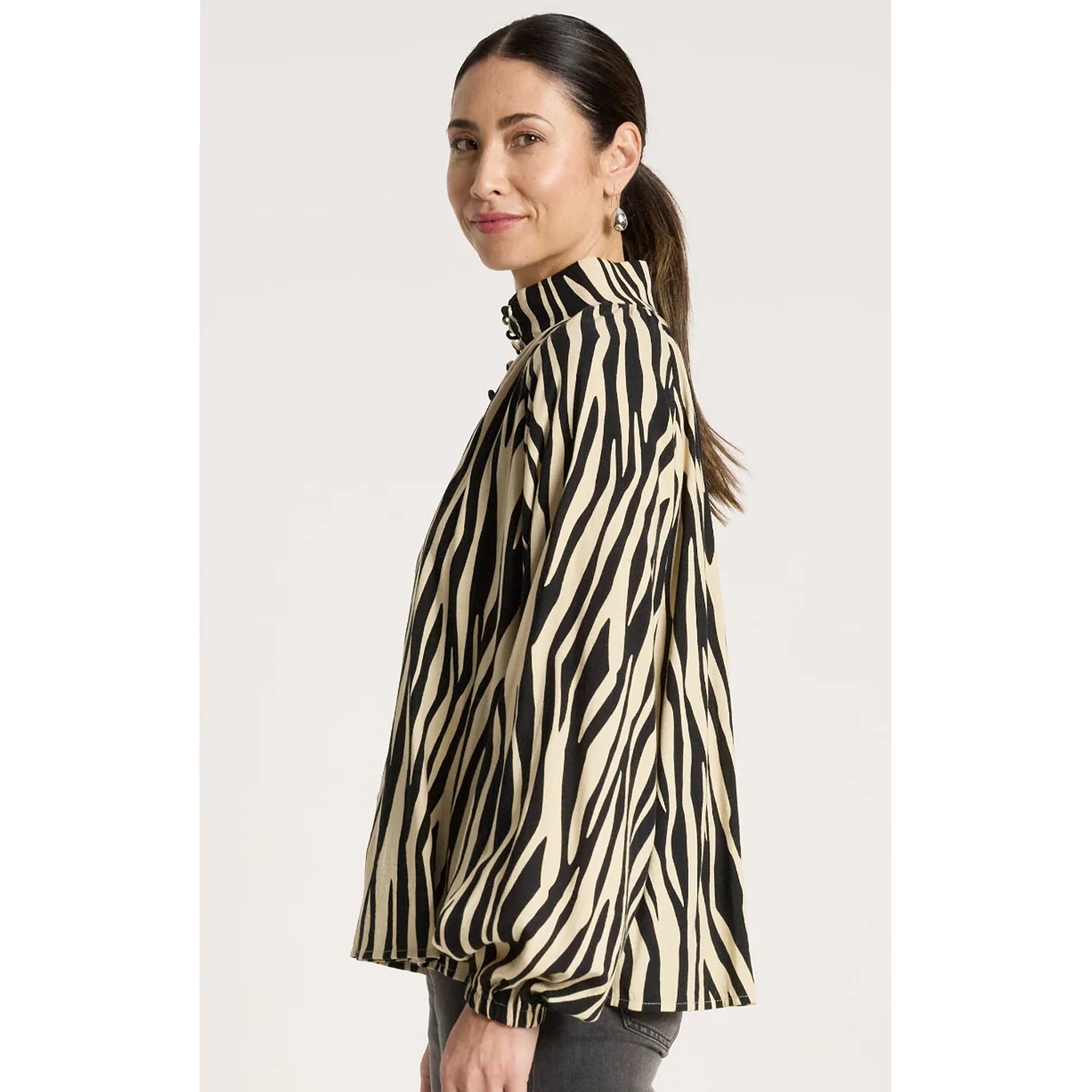 Top Bajau Button Shirt - Savanna