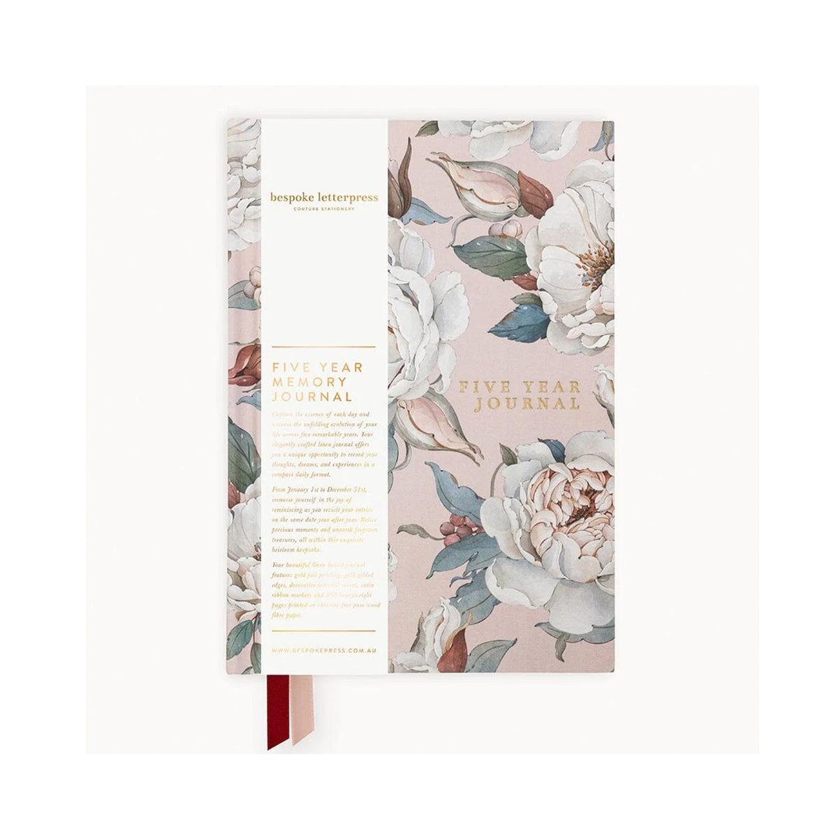 Journal 5 Year - Heritage Roses