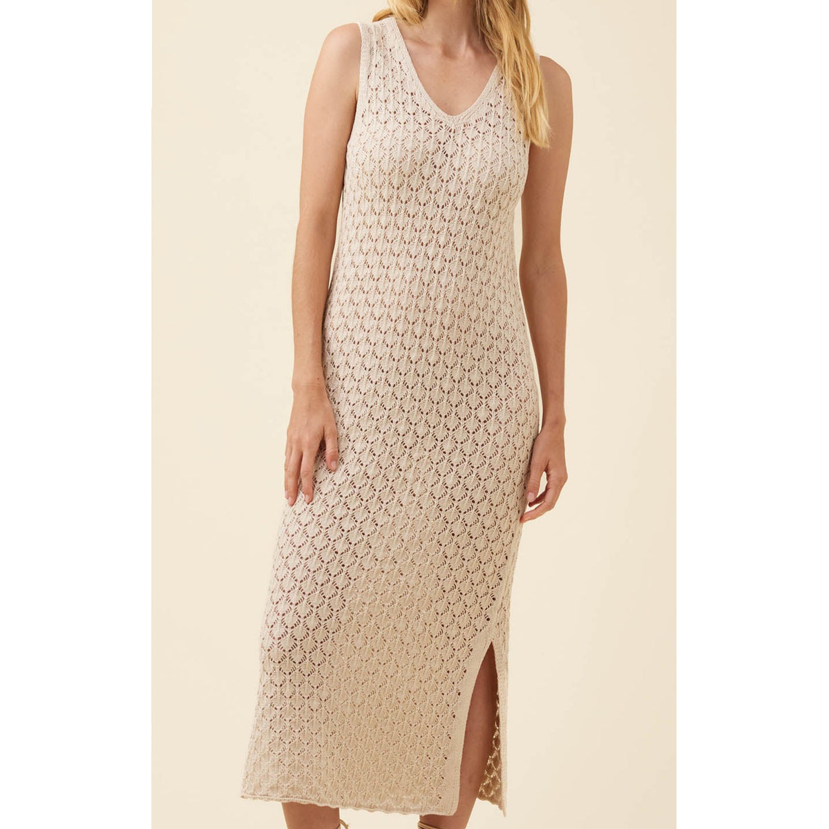 Dress Mia Knit - Canvas