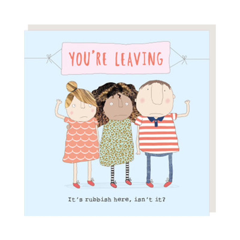 Card Rubbish Leaving