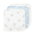 Wash Cloths 3 Pack - Elephant Playtime