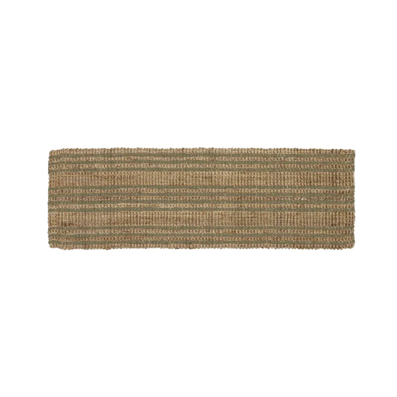 Rug Julien Heavy Jute 60x180cm Nat/Olive