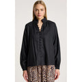 Top Bajau Button Shirt - Black