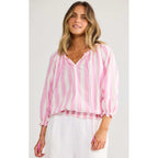 Top Seaside - Candy Stripe
