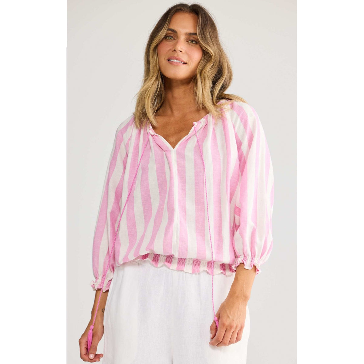 Top Seaside - Candy Stripe
