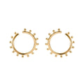 Earring San - Gold Hoop