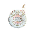 Keychain Beaded Pouch Caviar