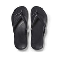 Arch Support Thongs - Black