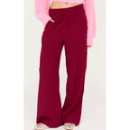 Pant Vesper Casual - Wine & Pop Pink