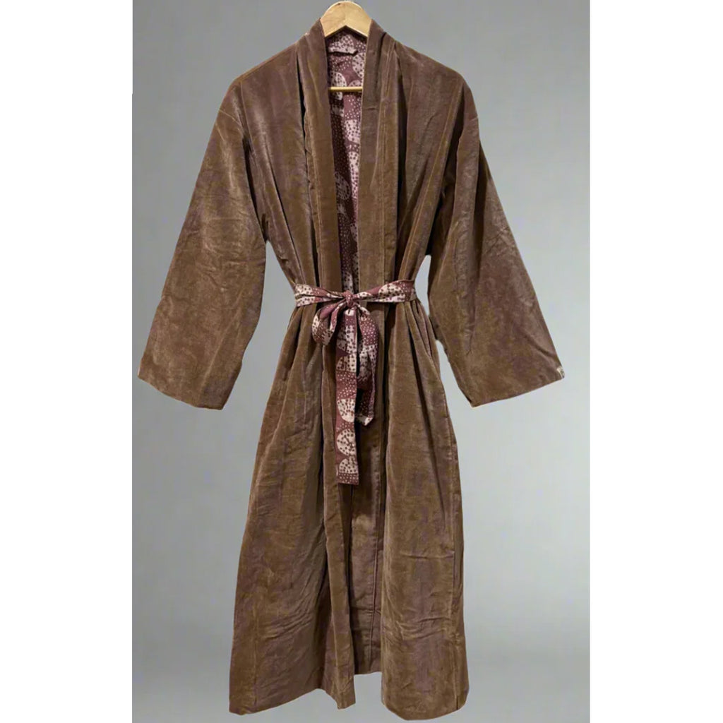 Kimono Dabu Velvet - Sand Drift
