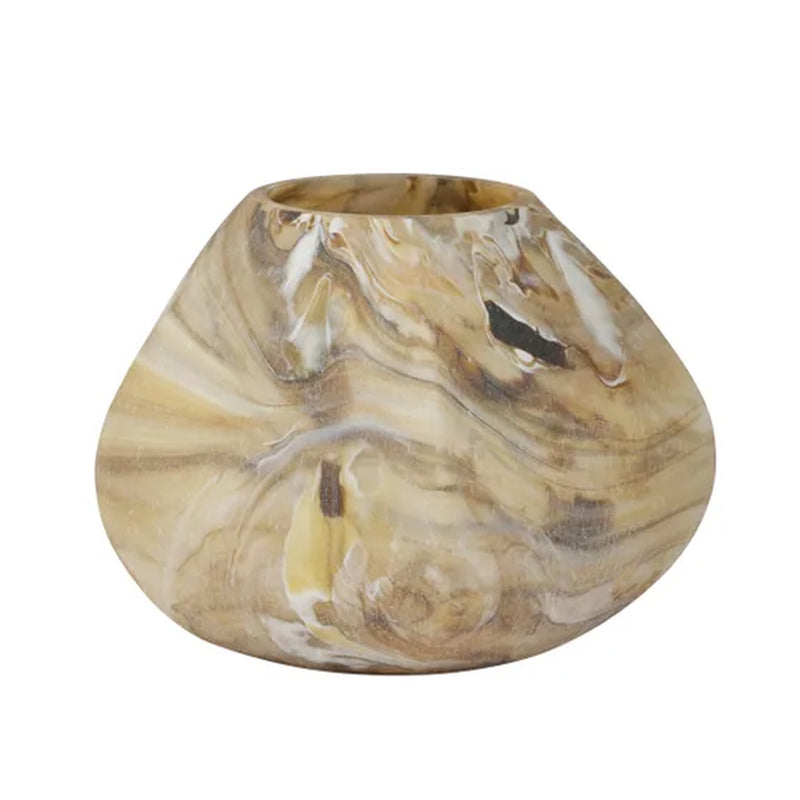 Vase Kahli Glass 30x30x22cm - Natural