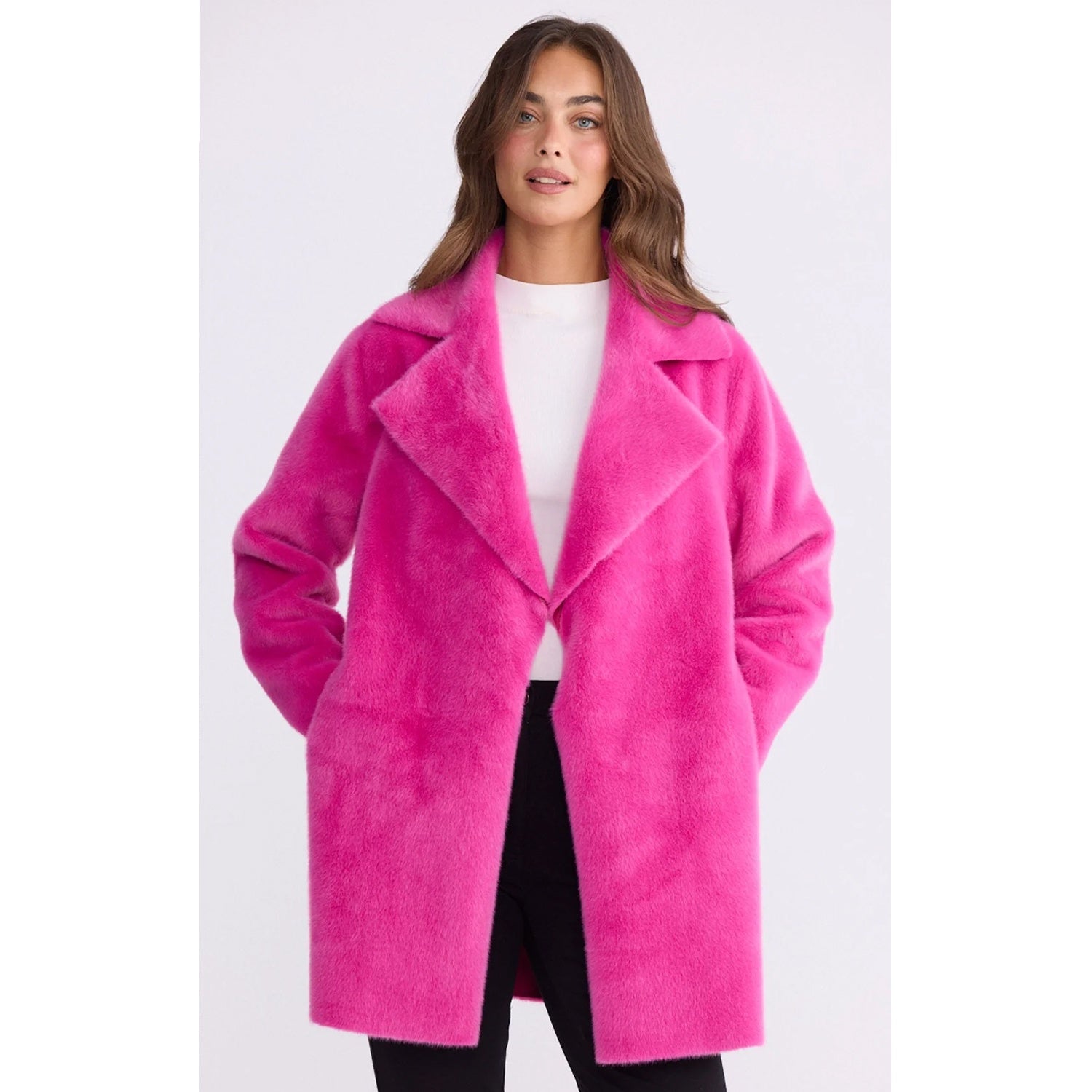 Coat Odette Hot Pink