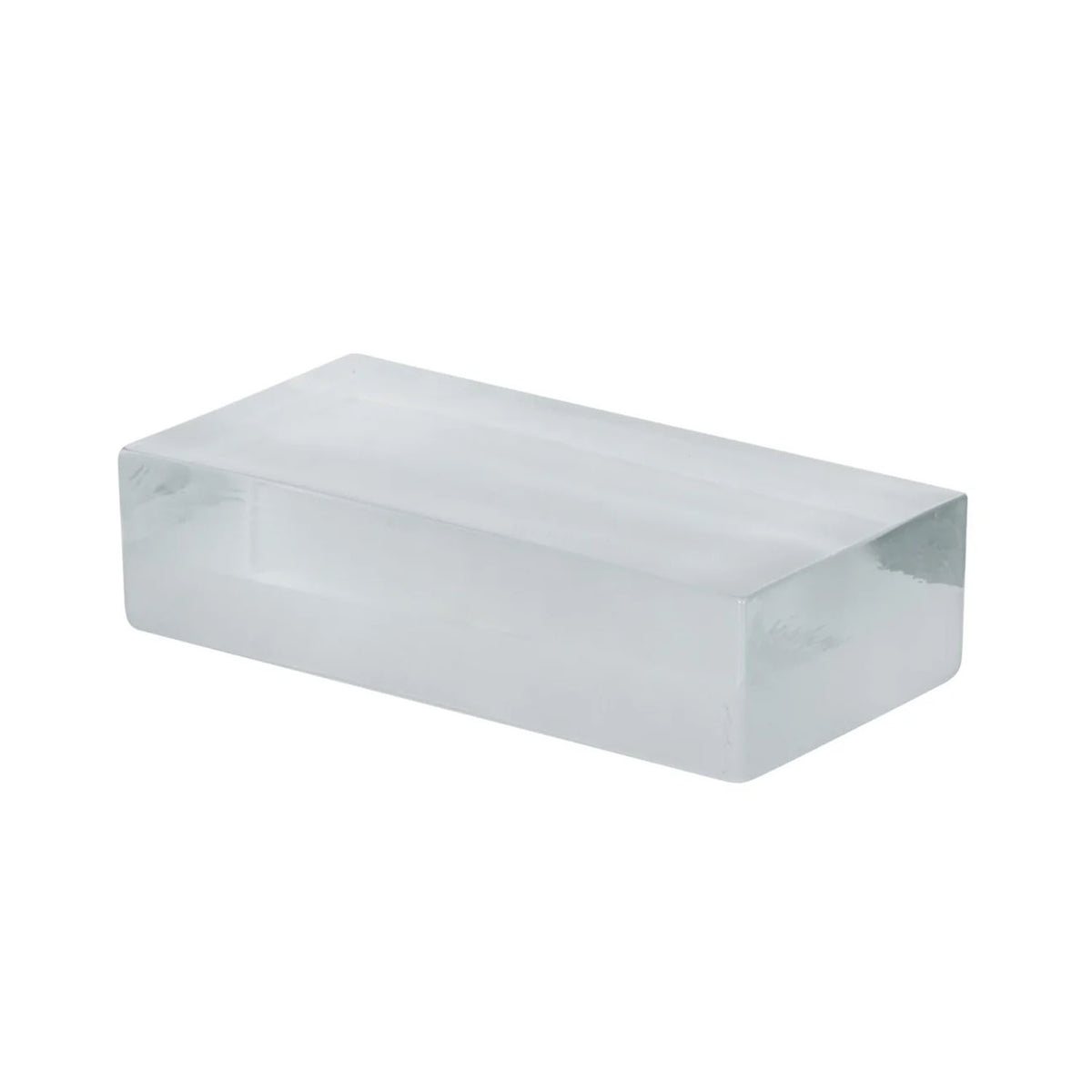 Sculpture Bernard - Frosted Glass Brick