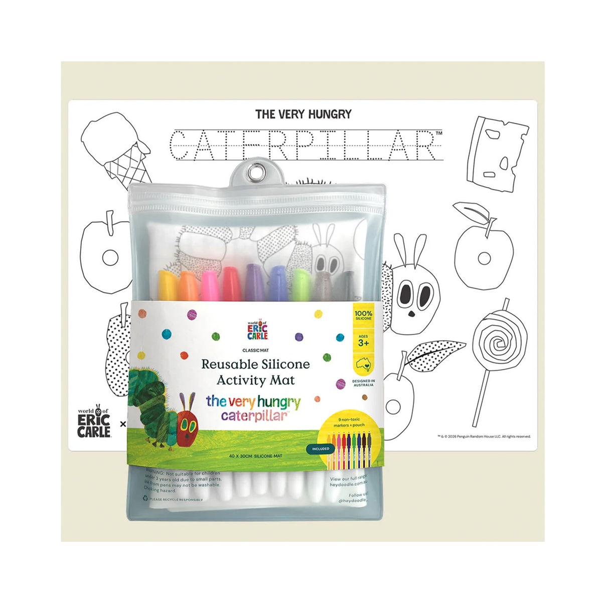 Hey Doodle Mat - The Very Hungry Caterpillar