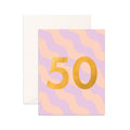 Card No. 50 Sorbet Ripple