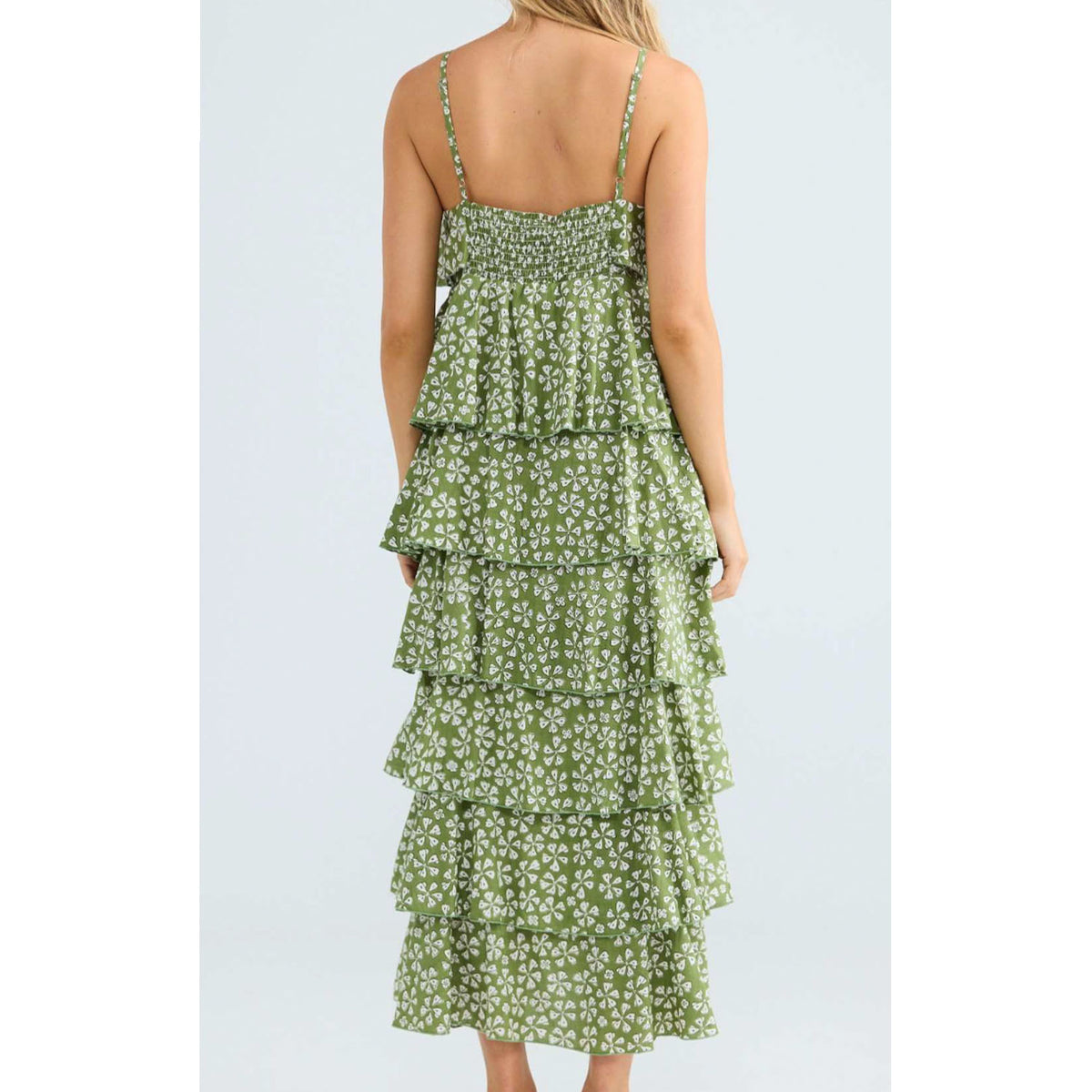 Dress Rue Maxi - Sage Petal