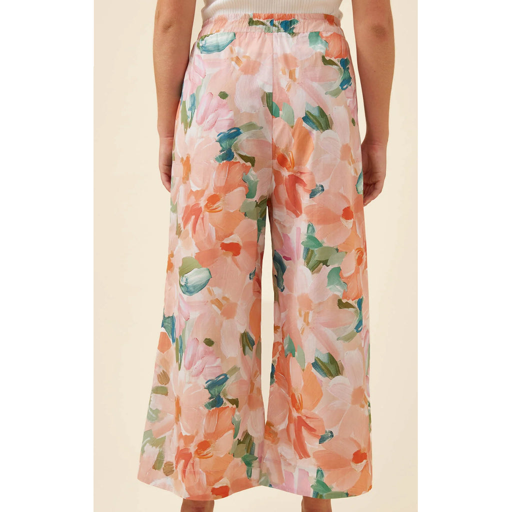 Pant Rosa - Floral