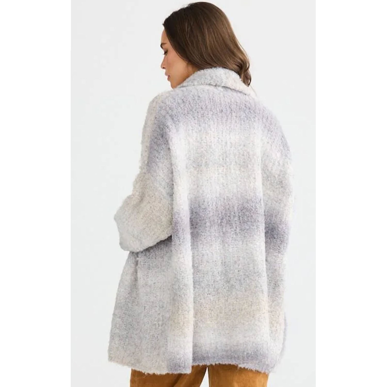 Cardigan Amara One Size - Light Grey
