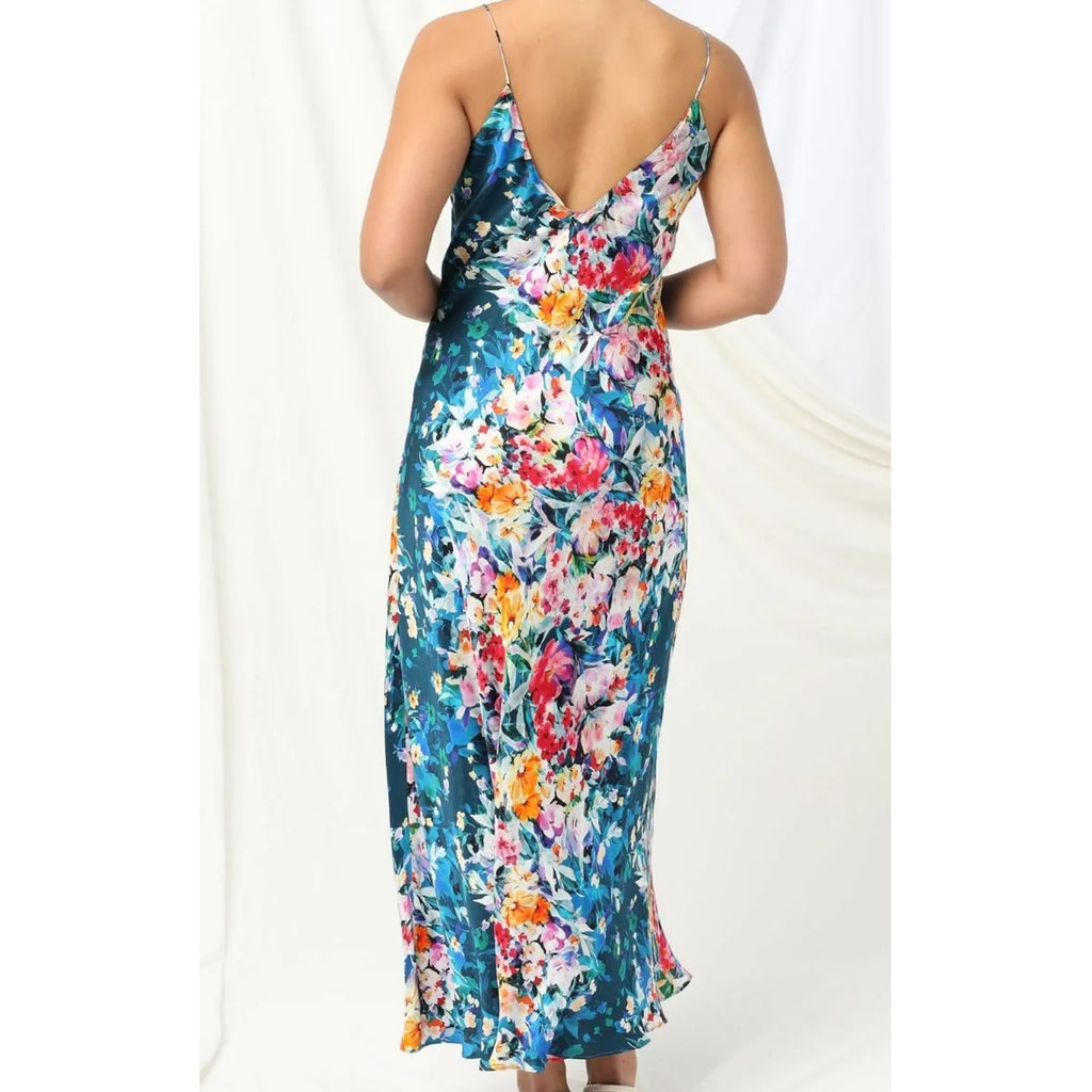 Dress Melody Slip - Midnight Floral