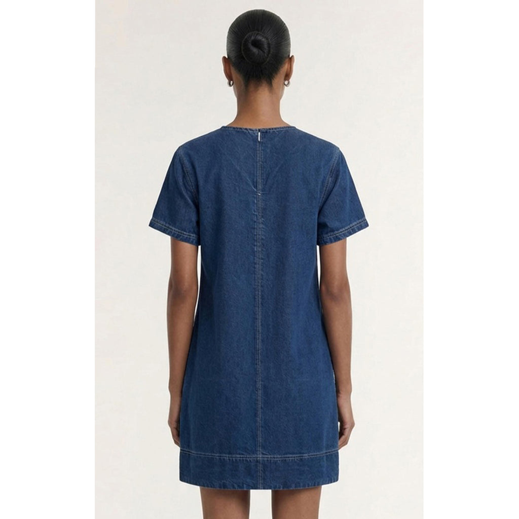 Dress Mini Chambray Roma - Indigo
