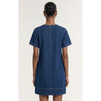 Dress Mini Chambray Roma - Indigo