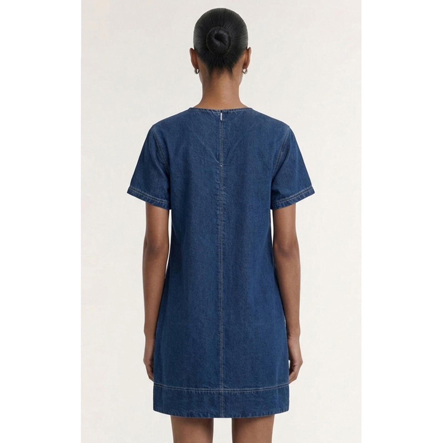 Dress Mini Chambray Roma - Indigo