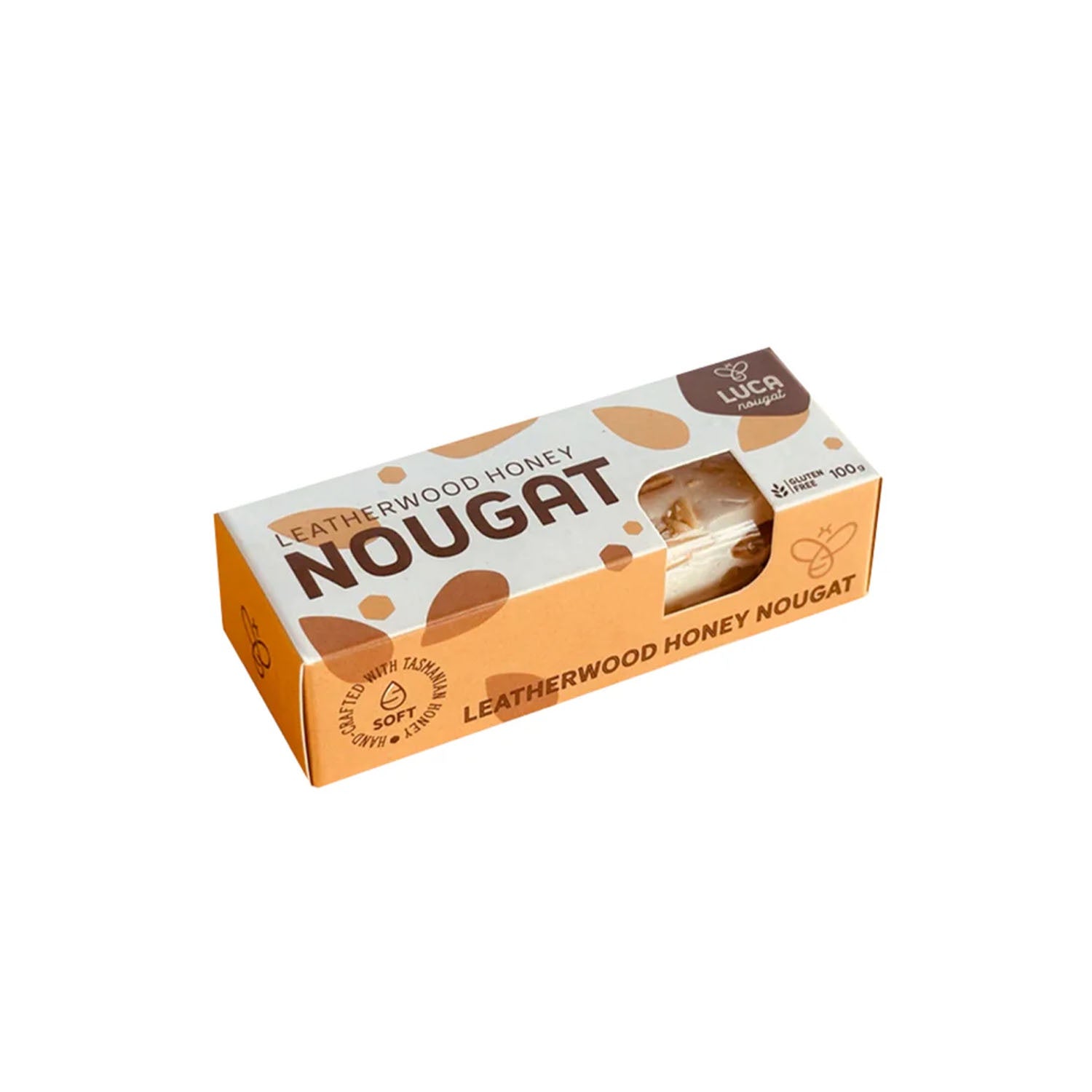 Nougat Bar Leatherwood Honey 100g