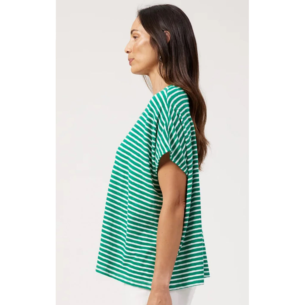 TShirt Tropea Stripe - Green